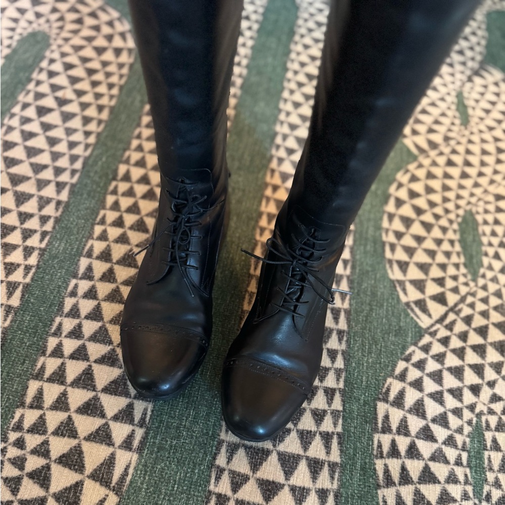 Custom Vogel Tall Equestrian Boots - With Zipper! slim calf - Picture 3 of 16